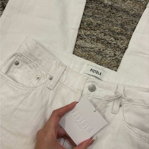 Pistola Presley High Rise Relaxed Roller Jeans Sz 25 NWT | Pistola Relaxed Jean* - Picture 5 of 15